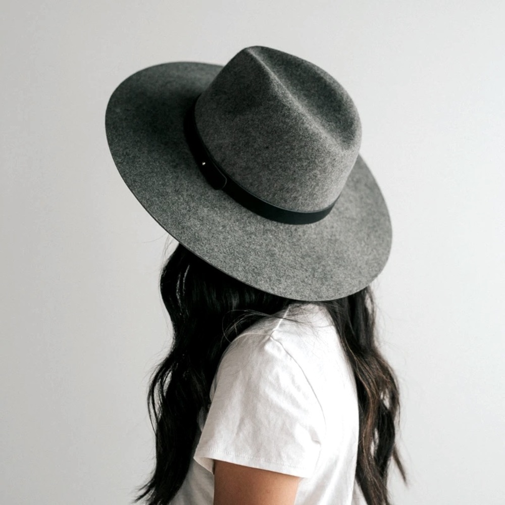 Gigi Pip Scottie Fedora - Grey